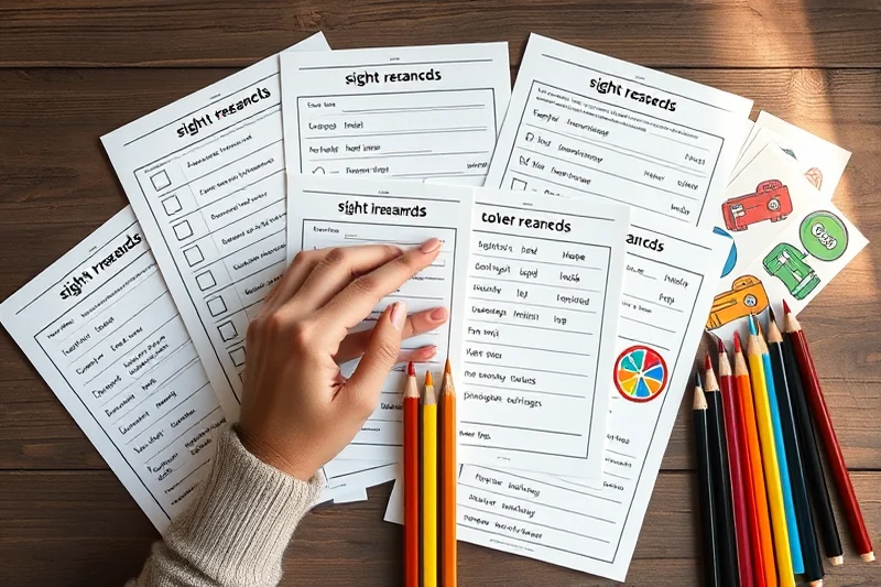 affordable sight word practice by age grade — Affordable Sight Word Practice By Age Grade (the finished result)