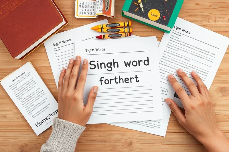 beginner sight word worksheets ā Beginner Sight Word Worksheets (the finished result)