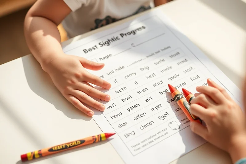 best sight-word practice progress — Best Sight-word Practice Progress (step by step)