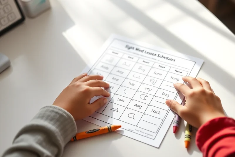 budget sight word practice lesson plans schedules — Budget Sight Word Practice Lesson Plans Schedules (step by step)