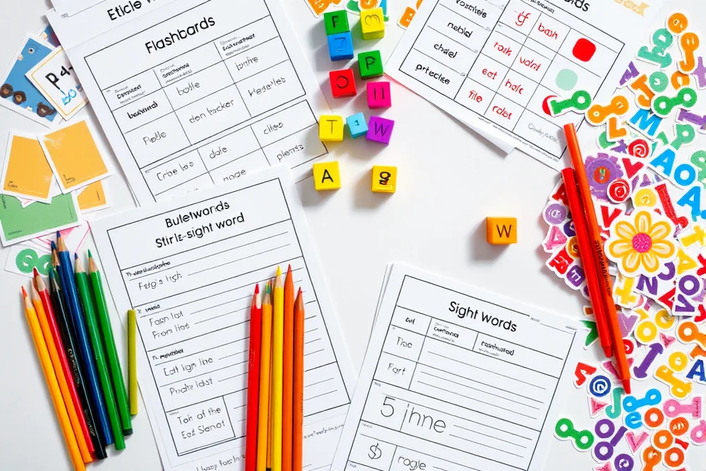 budget sight-word practice — Budget Sight-Word Practice (the finished result)