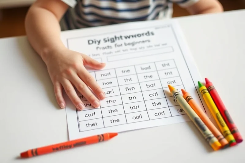 diy sight-word practice for beginners — Diy Sight-word Practice For Beginners (step by step)