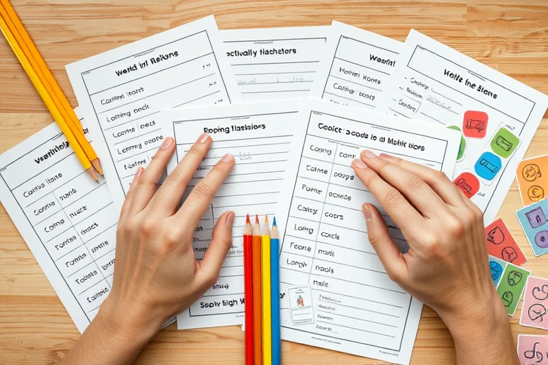 diy sight-word practice for beginners — Diy Sight-word Practice For Beginners (the finished result)