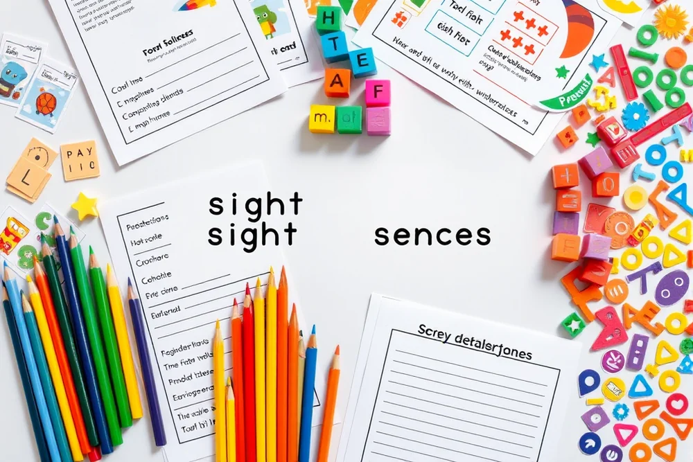 easy sight word sentences for kindergarten — Easy Sight Word Sentences For Kindergarten (the finished result)