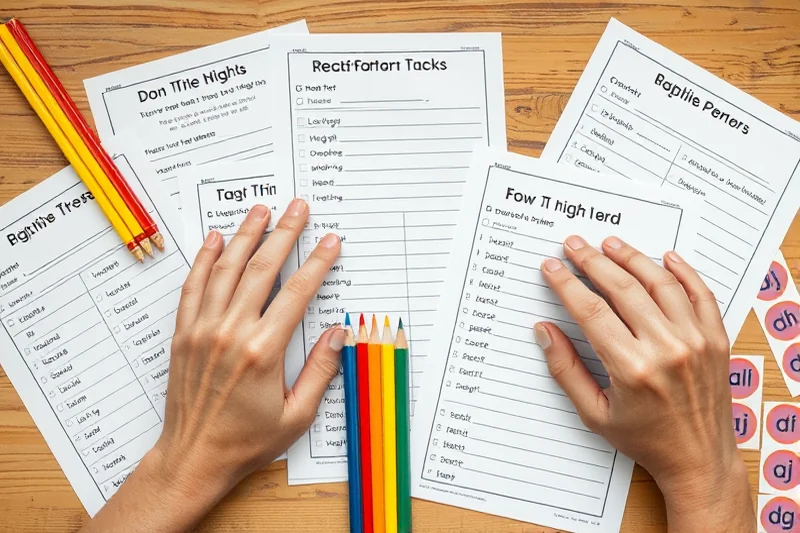 how to sight-word practice printables — How To Sight-word Practice Printables (the finished result)