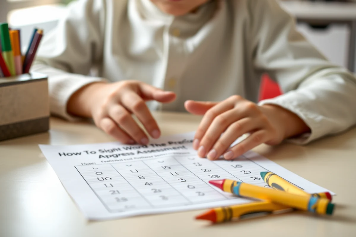 how to sight word practice progress assessment — How To Sight Word Practice Progress Assessment (step by step)