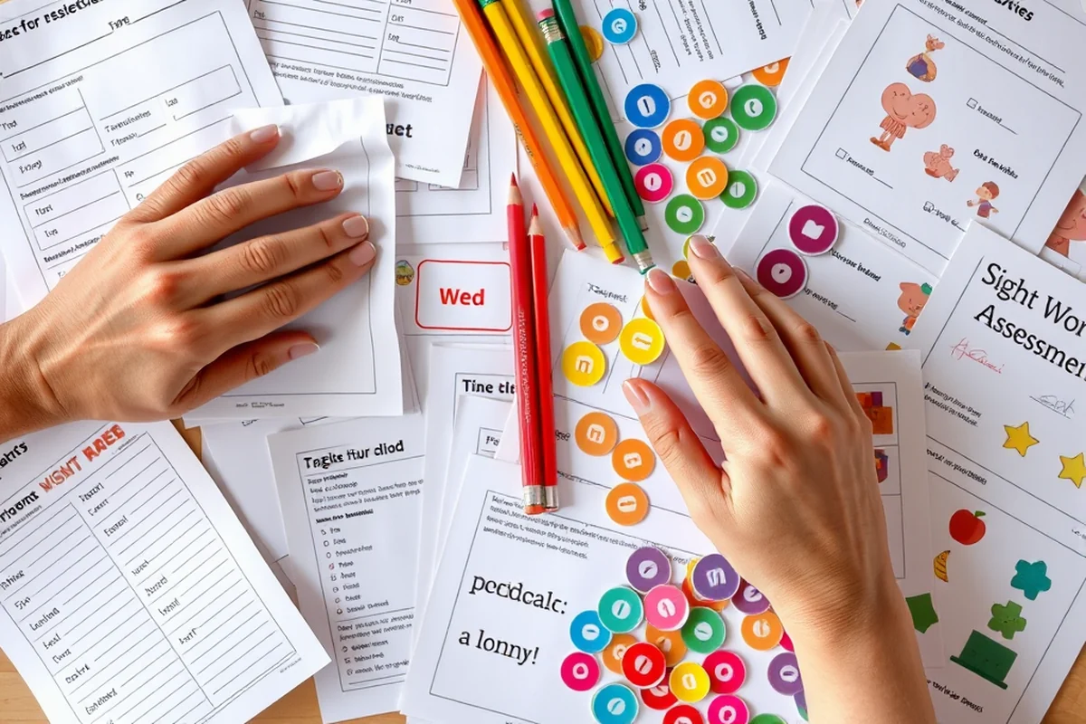 how to sight word practice progress assessment — How To Sight Word Practice Progress Assessment (the finished result)