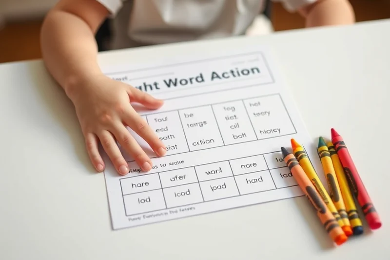minimalist sight word activities — Minimalist Sight Word Activities (step by step)