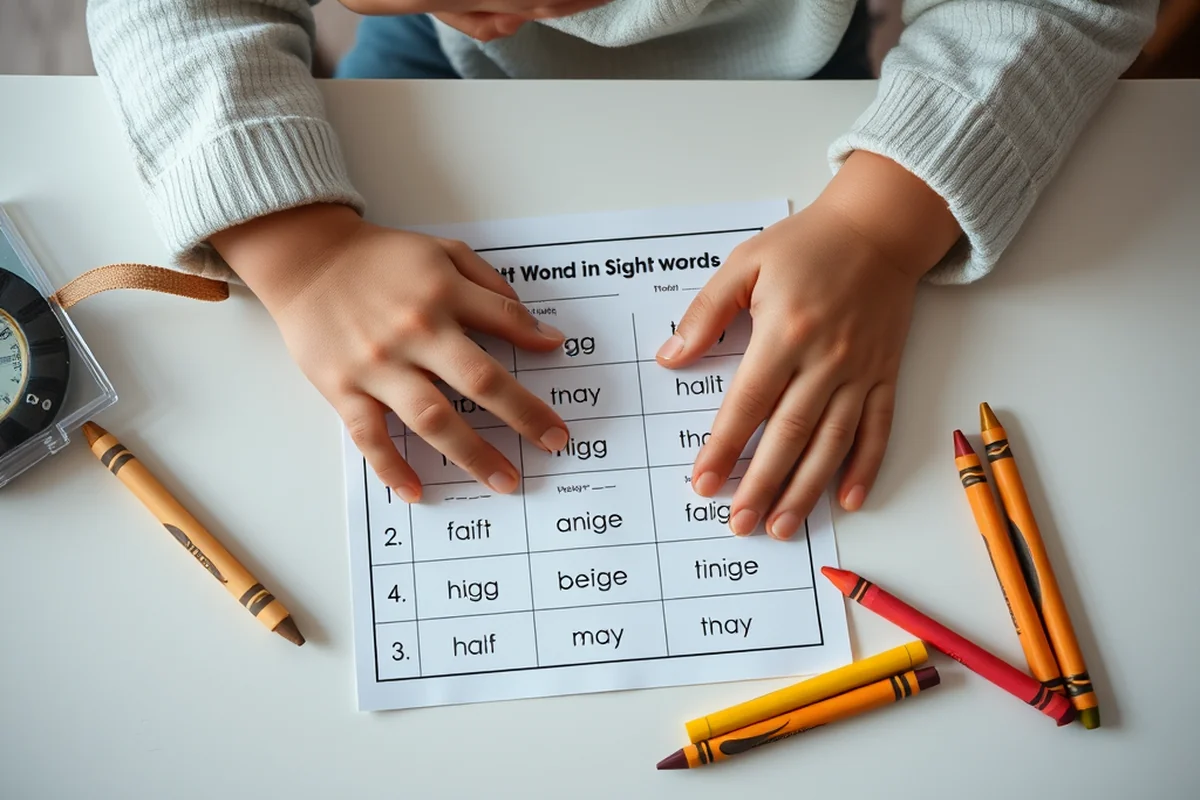 sight-word practice activities for small spaces — Sight-word Practice Activities For Small Spaces (step by step)