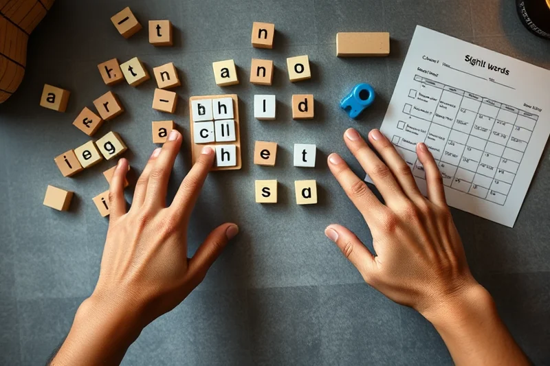 sight-word practice lesson checklist — Sight-word Practice Lesson Checklist (the finished result)