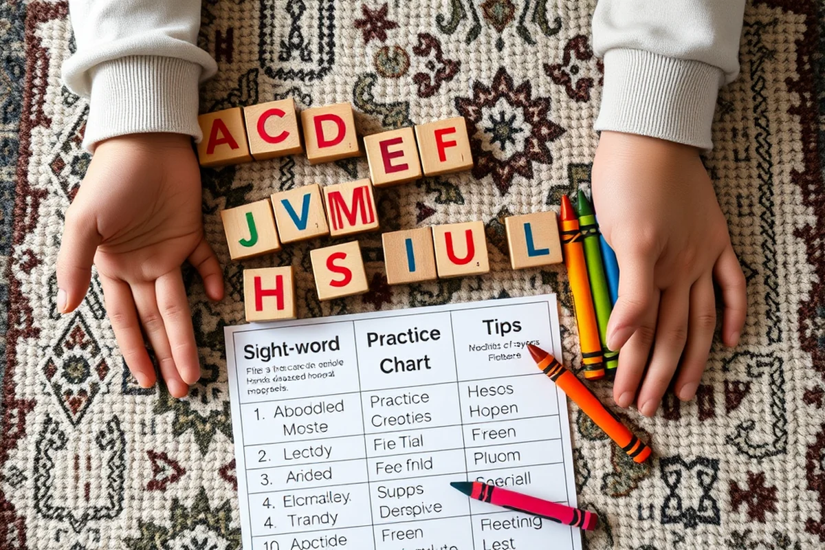 sight-word practice tips list — Sight-word Practice Tips List
