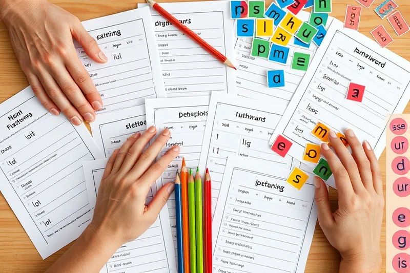 sight words ideas — Sight Words Ideas (the finished result)