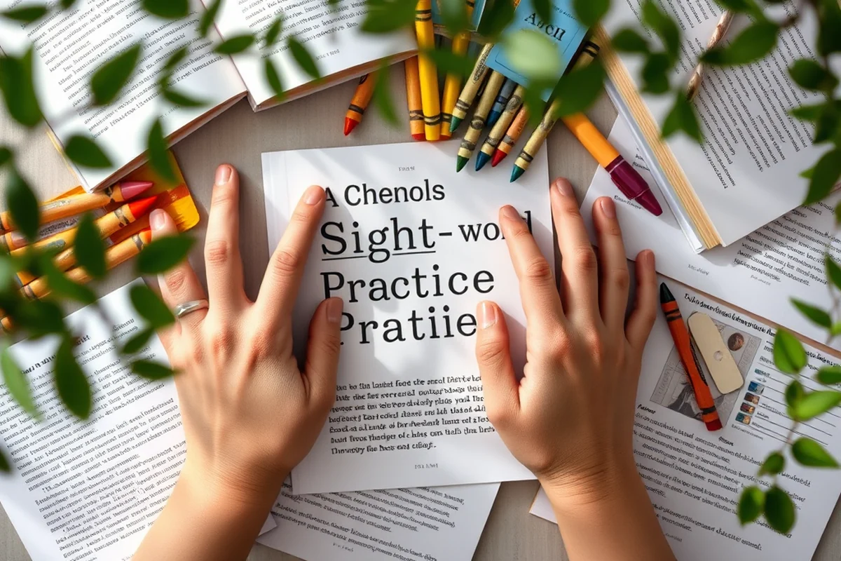affordable sight-word practice printables — Affordable Sight-word Practice Printables (the finished result)