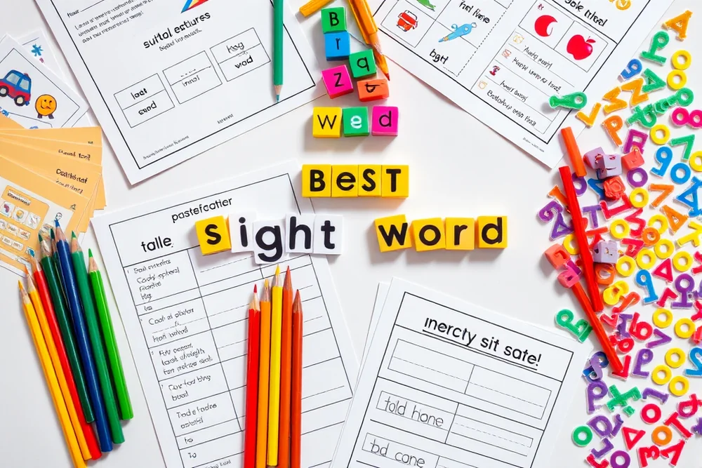 best sight word activities — Best Sight Word Activities (the finished result)