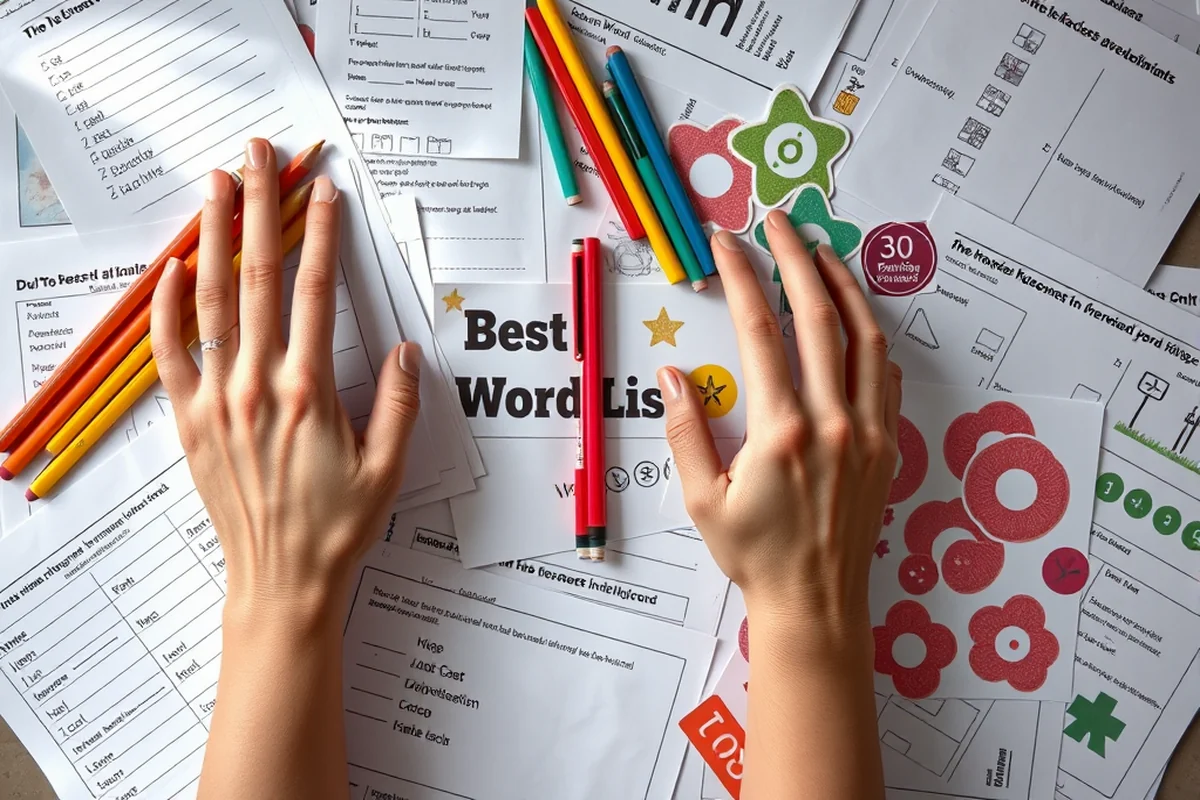 best word list — Best Word List (the finished result)