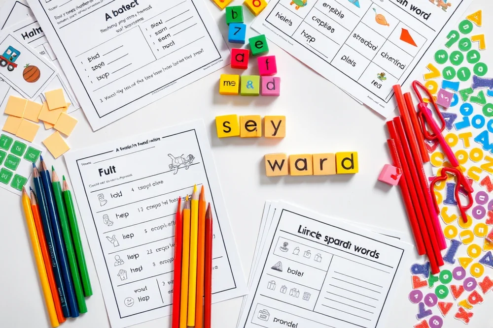 easy sight-word practice — Easy Sight Word Practice (the finished result)
