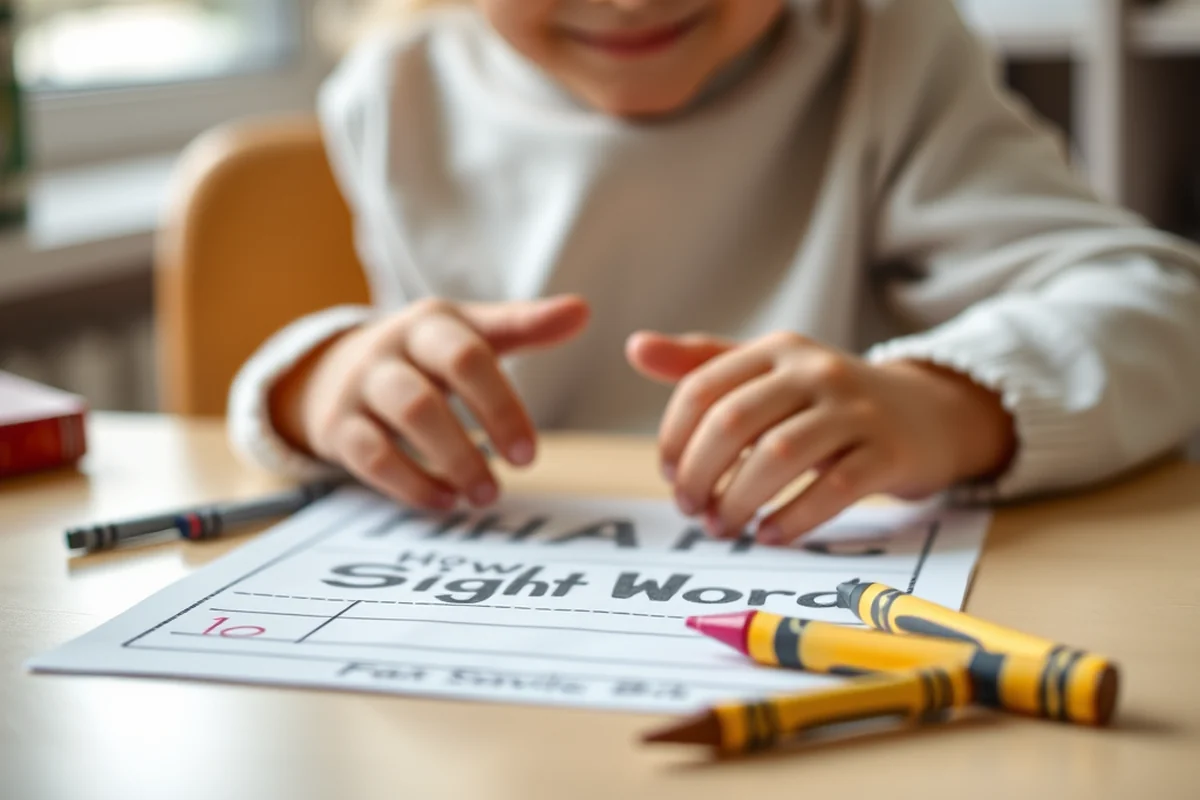 how sight word โ How Sight Word (step by step)