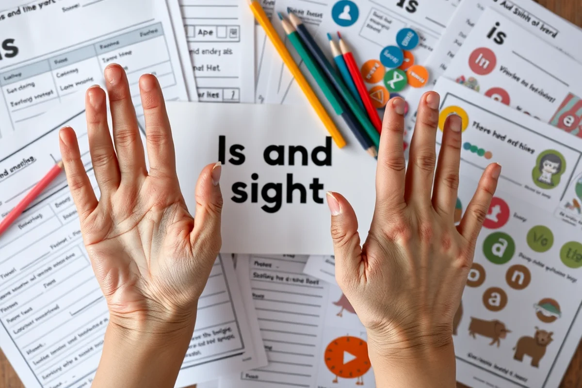 is and a sight word — Is And A Sight Word (the finished result)