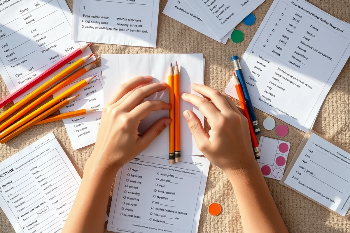 sight-word practice activities checklist — Sight-word Practice Activities Checklist (the finished result)
