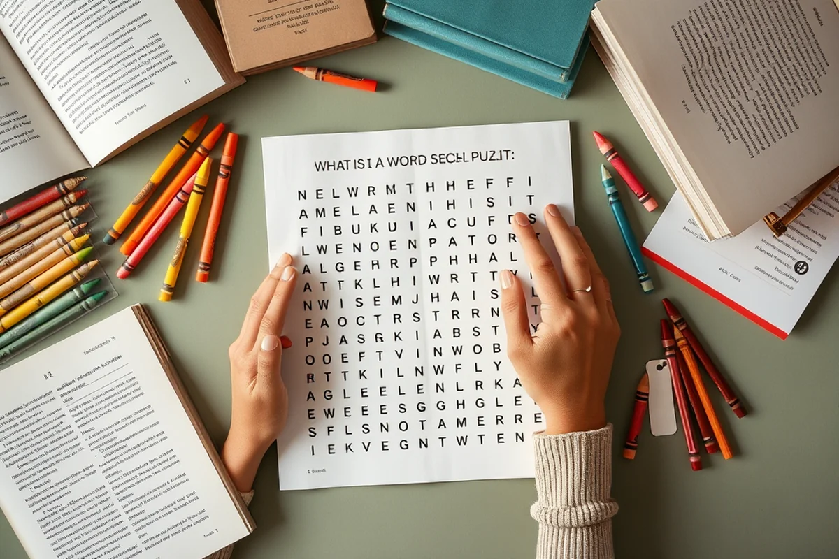 what is a word search puzzle — What Is A Word Search Puzzle (the finished result)