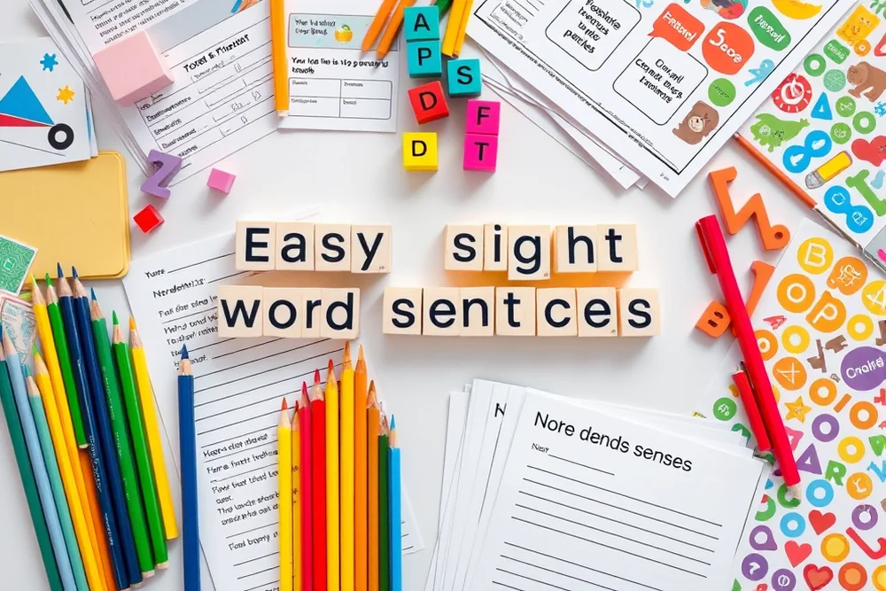 easy sight word sentences pdf — Easy Sight Word Sentences Pdf (the finished result)