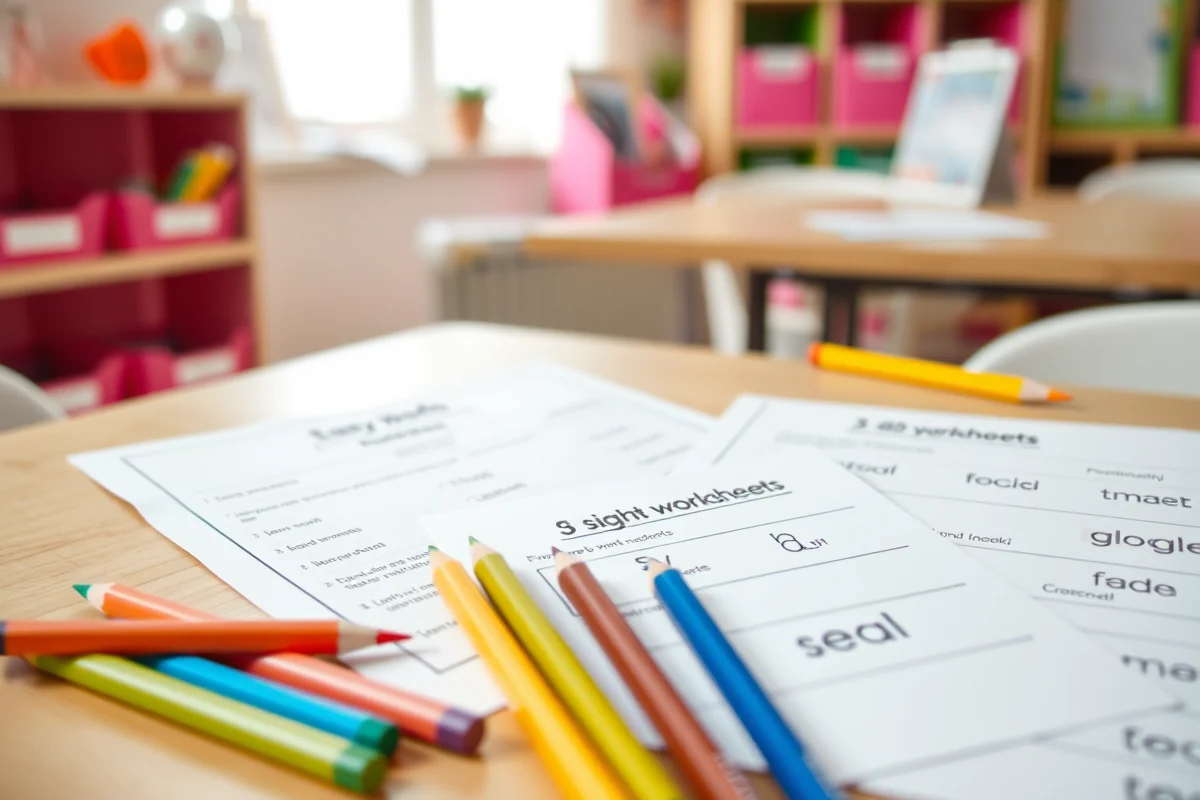 easy sight word worksheets β Easy Sight Word Worksheets