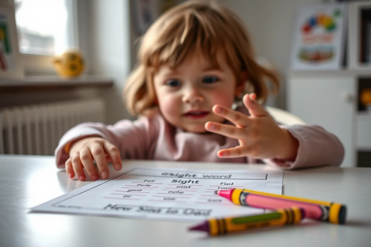 how sight word worksheet — How Sight Word Worksheet (step by step)