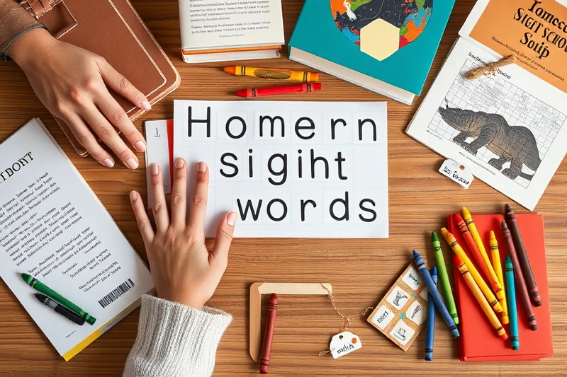 modern sight words — Modern Sight Words (the finished result)