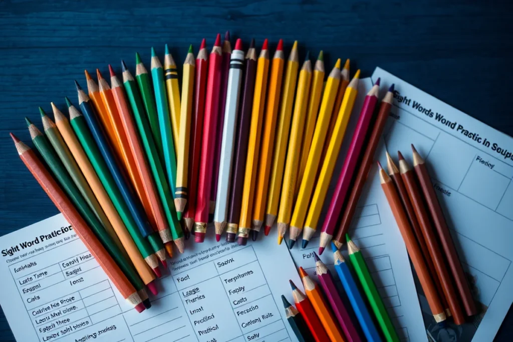 Sight Word Practice By Age Grade Step By Step