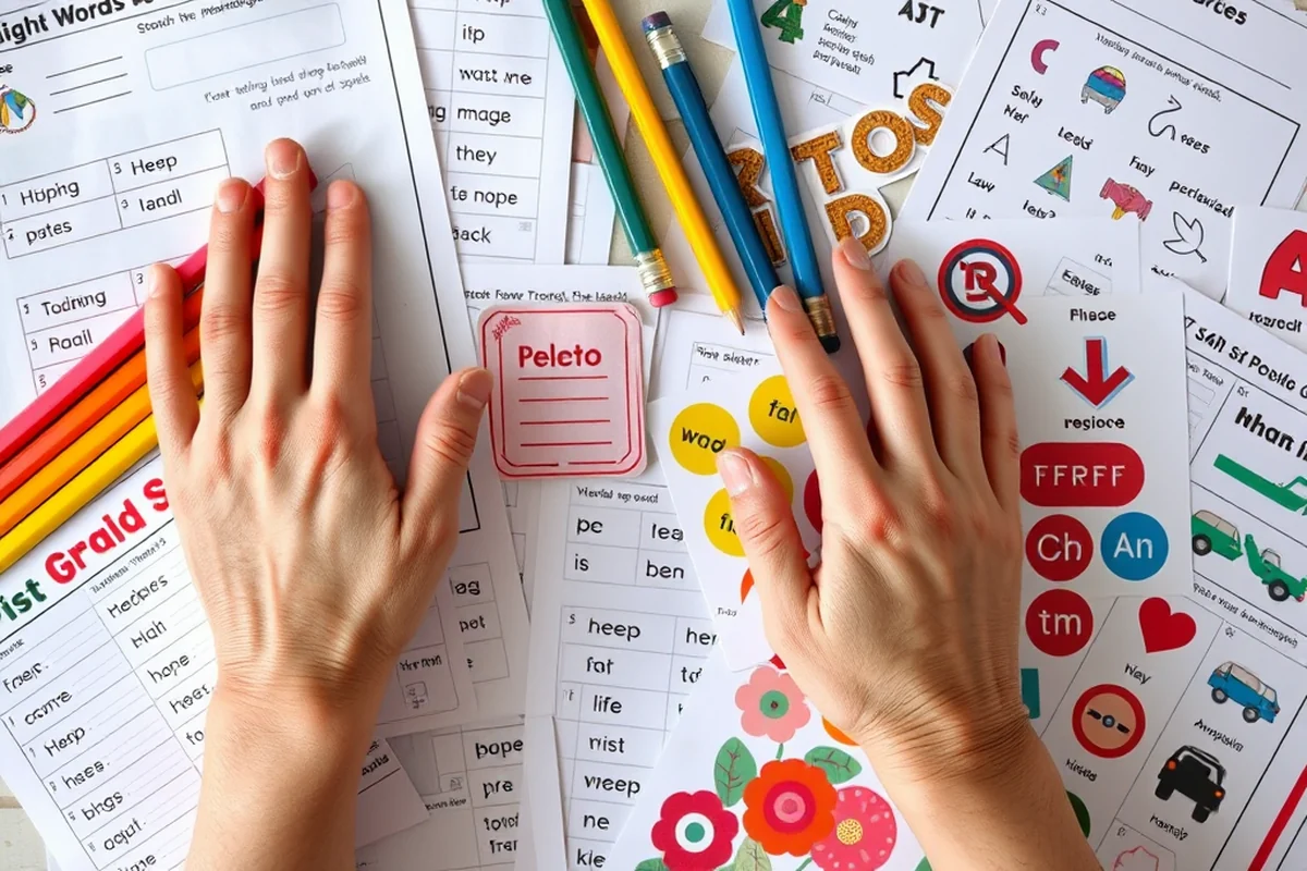 sight words for the first grade — Sight Words For The First Grade (the finished result)